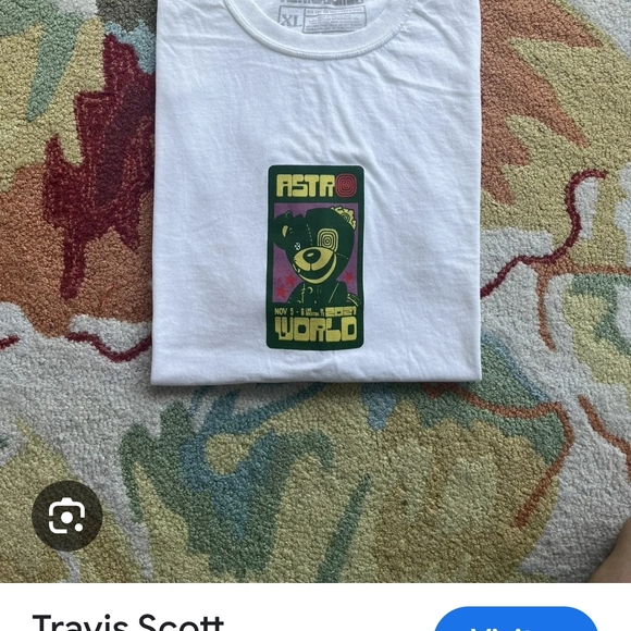 Travis Scott Astroworld Graphic T-Shirt - Picture 1 of 6